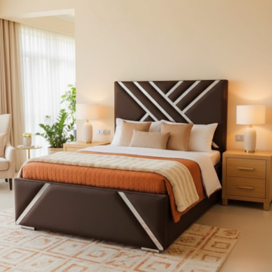 Comfort Panel Modern Bed
