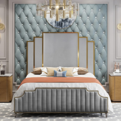 Comfort Panel Modern Bed