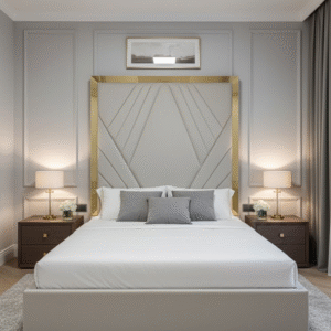 Comfort Panel Modern Bed