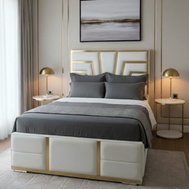 Comfort Panel Modern Bed