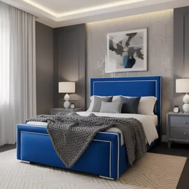 Comfort Panel Modern Bed