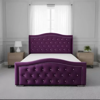 Comfort Panel Modern Bed