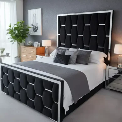 Comfort Panel Modern Bed