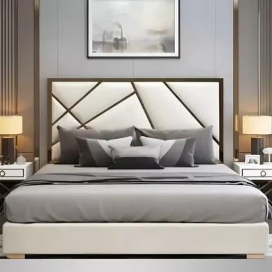 Comfort Panel Modern Bed